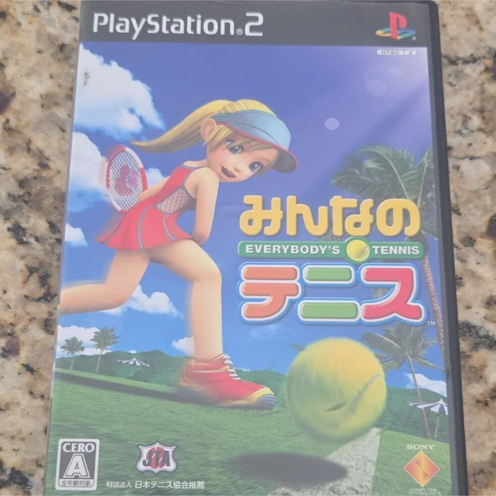 Sony Computer Entertainment Everybody's Tennis PS2 NTSC-J Sports Manual Inclu…